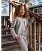 Rylee & Cru Scallop Cardigan - Dusty Blue