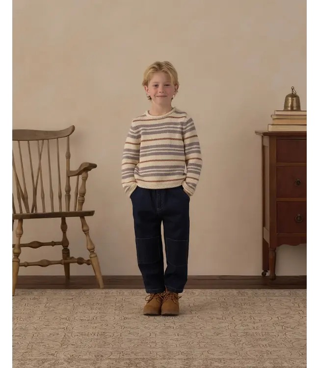 Rylee & Cru Baggy Pant - Dark Indigo