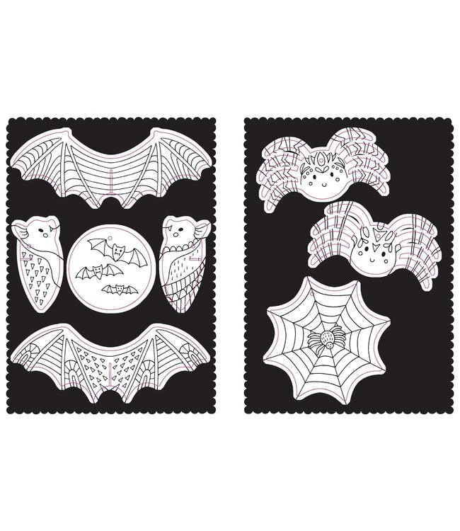 Workman Publishing Press Out And Decorate - Halloween