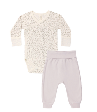 Quincy Mae Side Snap Pant Set