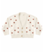 Rylee & Cru Boxy Crop Cardigan - Ruby Bobble