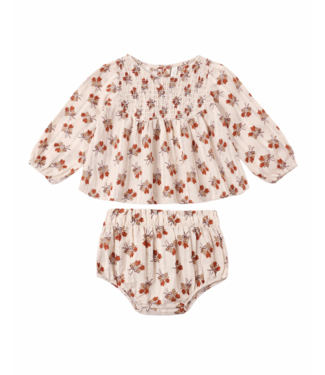 Rylee & Cru Sophia Top & Bloomer Set - Bouquet