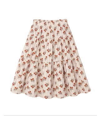 Rylee & Cru Tiered Midi Skirt Bouquet