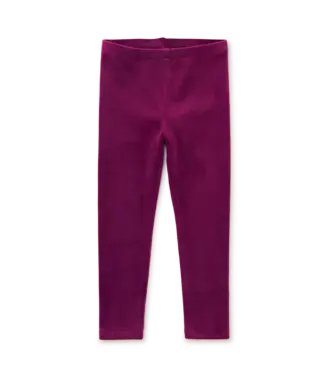 Tea Collection Velour Leggings - Cosmic Berry