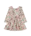 Tea Collection Baby Ruffle Shoulder Ballet Dress - Tea Party Floral