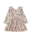 Tea Collection Ruffle Shoulder Ballet Dress - Tea Party Floral