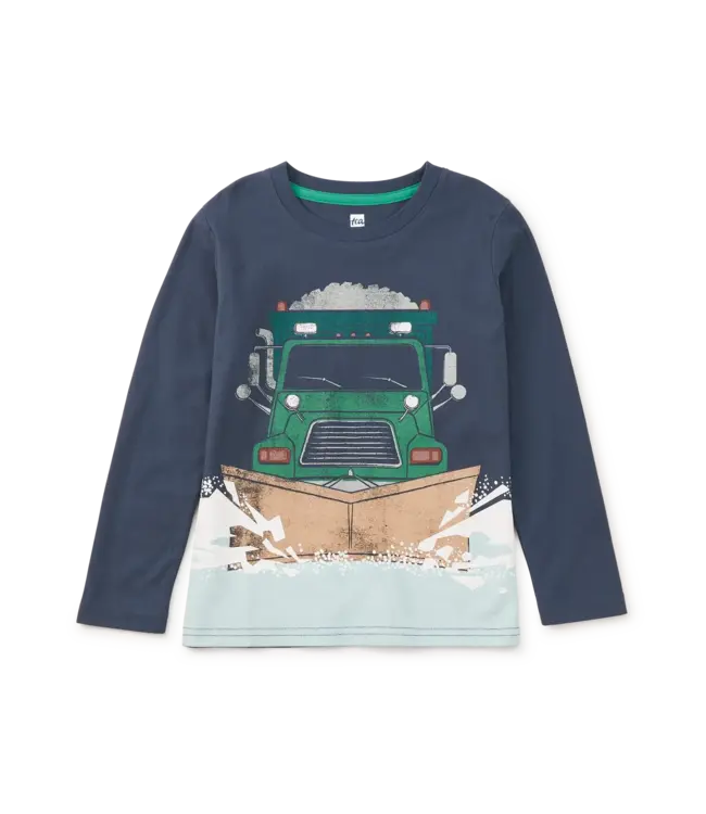 Tea Collection Snow Plow Graphic Tee