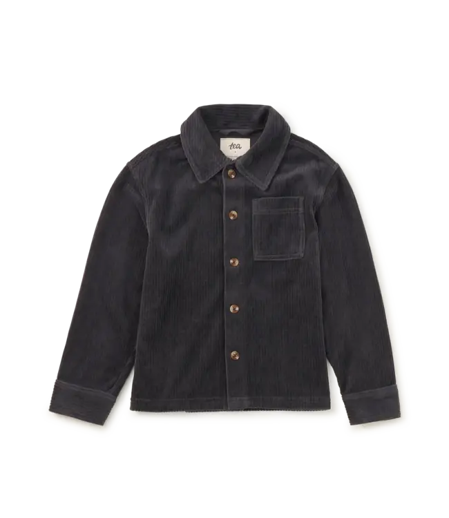 Tea Collection Corded Velour Shacket