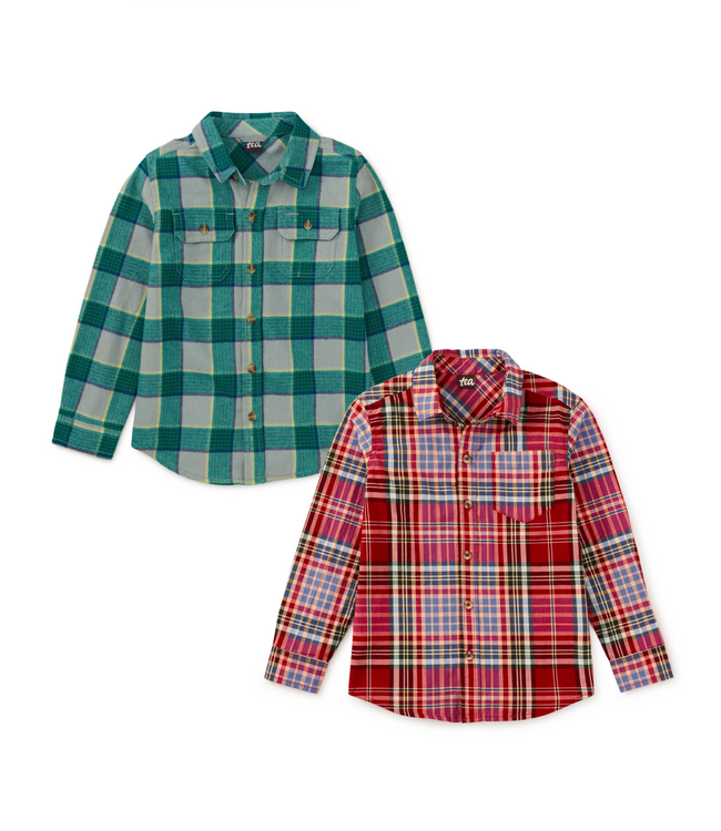 Tea Collection Baby Button Up Shirt