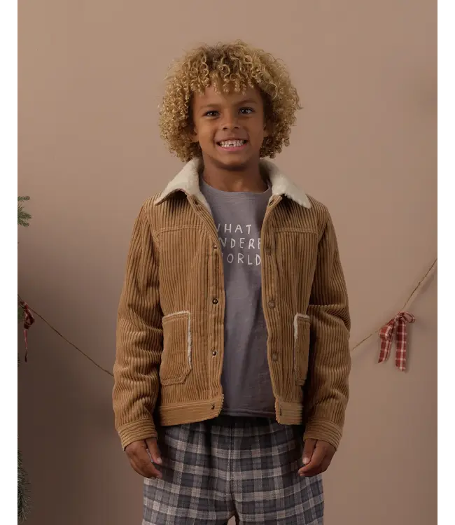 Rylee & Cru Corduroy Jacket - Toffee
