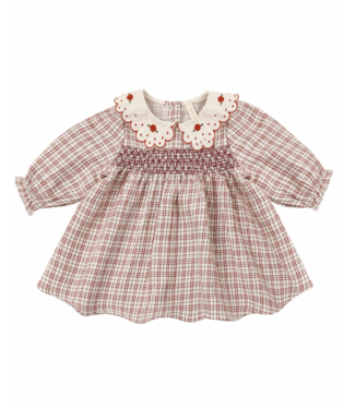 Quincy Mae Callie Dress - Christmas Plaid