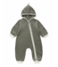 Quincy Mae Velour Zip Jumpsuit - Spruce