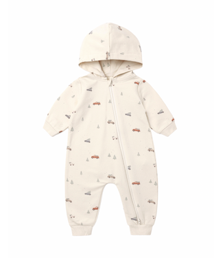 Quincy Mae Hooded Jumpsuit - Holiday Drive