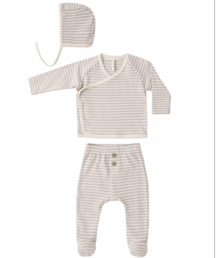 Quincy Mae Take Home Set - Fog Stripe