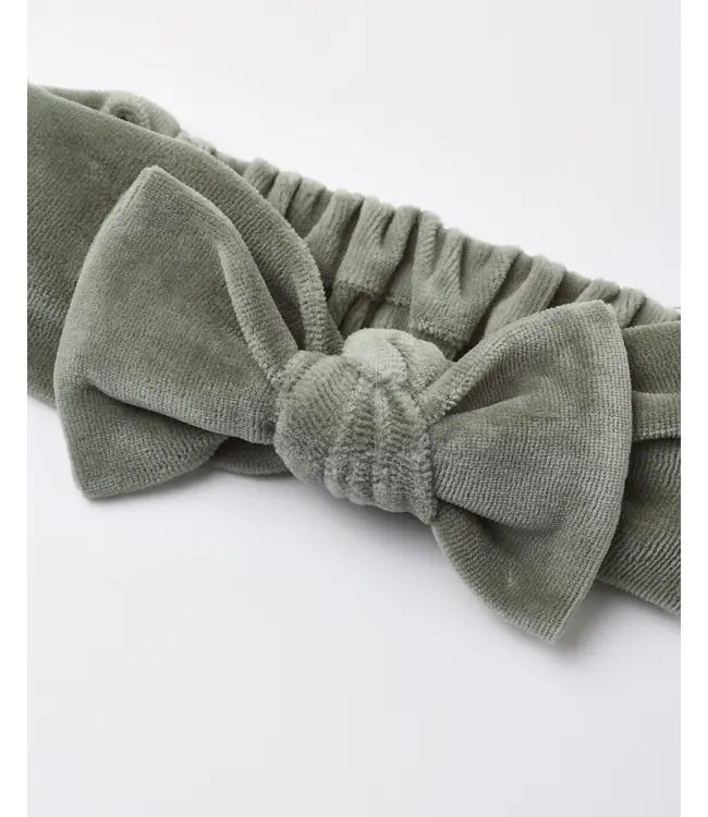 Quincy Mae Velour Bow Headband