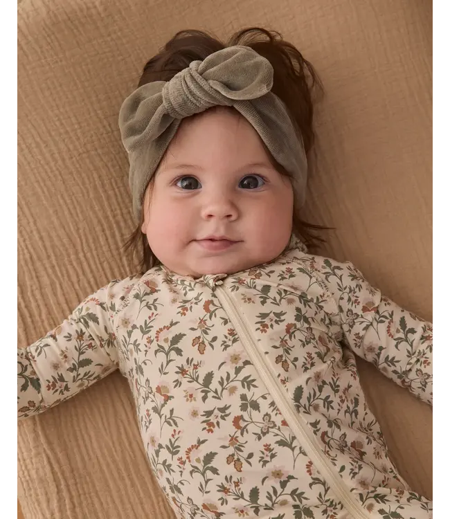 Quincy Mae Velour Bow Headband