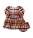 Pink Chicken Baby Mae Dress Set - Hayride Plaid