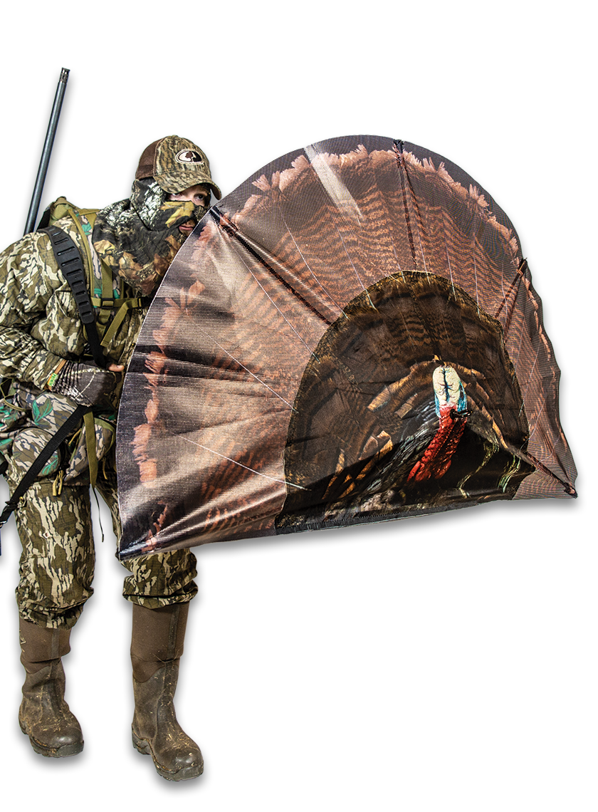 Primos Double Bull Turkey Decoy With Surroundview Blind 