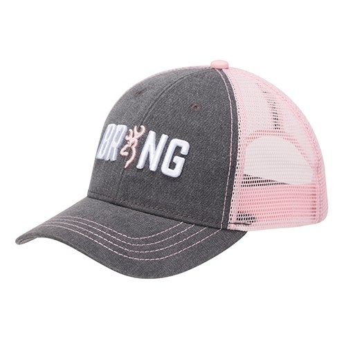 pink browning hat