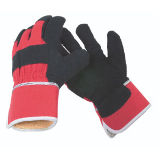 G. Hjukstrom Ltd. Acrylic Fleece Lined Cowsplit Leather Glove