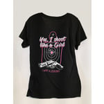 "Shoot Like A Girl" Triggers and Bows Graphic T-Shirt