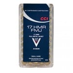 CCI 17 HMR 20 Grain Full Metal Jacket 50 Cartridges