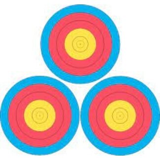 Maple Leaf Press 3x40 3-Spot 5-Ring 4-Colour Pro Target