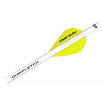 NAP New Archery Products Quikfletch Quikspin 2" Yellow/White (6-Pack)