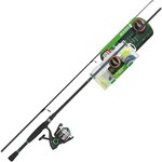 South Bend Ready 2 Fish Bass Spinning Combo w/ 20-Piece Tackle Kit