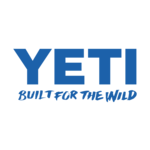 YETI Blue Window Decal "Yeti Built for the Wild"