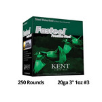 Kent Fasteel Precision 20 Gauge 3" #3 1oz (250-Rounds)