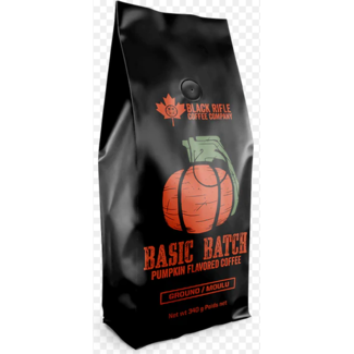 Black Rifle Coffee Basic Batch Pumpkin Flavored Ground 12 oz