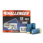 Challenger 12 Gauge 1 3/4" Super Shortshell 1 oz Slug (20 Rounds)