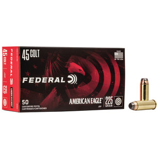 American Eagle Handgun 45 Colt Jacketed Soft Point 225 Grain (50 Rounds)