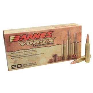 Barnes VOR-TX 5.56x45mm NATO 62 Grain TSX BT (20 Cartridges)