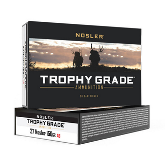 Nosler Trophy Grade 27 Nosler 150 Grain AccuBond  (20 Rounds)