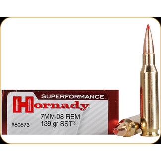 Hornady Superformance 7mm-08 Rem 139 Grain SST (20 Rounds)