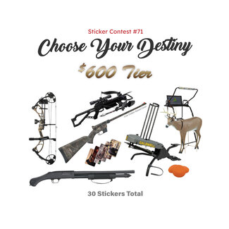 Sticker Contest #71 - Choose Your Destiny $600 Tier