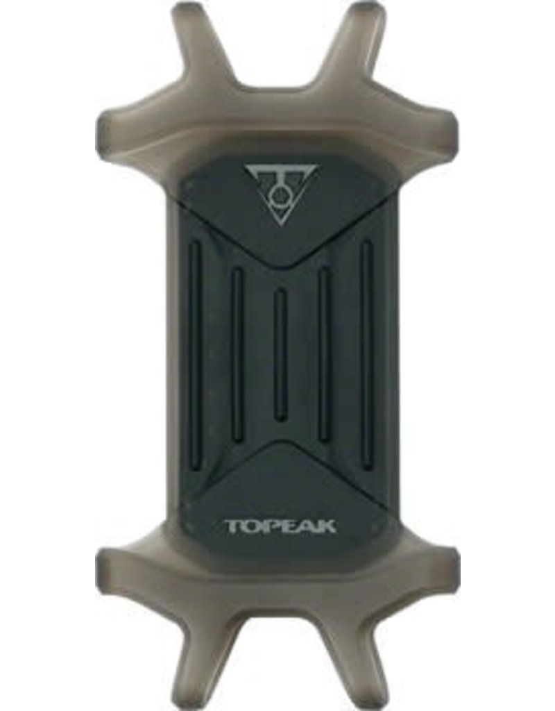 Topeak 10-21 Topeak Omni RideCase DX for 4.5" to 5.5" phones with stem cap and bar mount, Black
