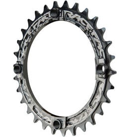 RaceFace 4-22 RaceFace Narrow Wide Chainring: 104mm BCD, 30t, Black