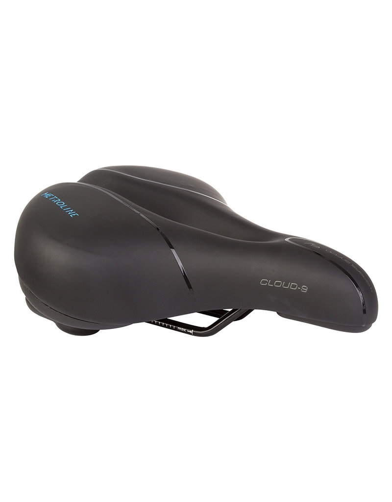 CLOUD-9 6-24 SADDLE C9 METROLINE AIRFLOW MEMORY FOAM BK