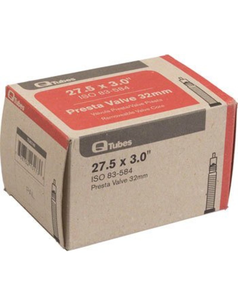 Q-Tubes 1-24  Q-Tubes 27.5+ 584mm x 2.8-3.2" Tube: 32mm Presta Valve