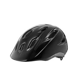 Giant 5-23 GNT Hoot Youth Helmet OSFM ARX Gloss Black (w/ Bug Net)
