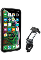Topeak 6-21 Topeak Ridecase with Mount - Fits iPhone XS MAX, Black/Gray
