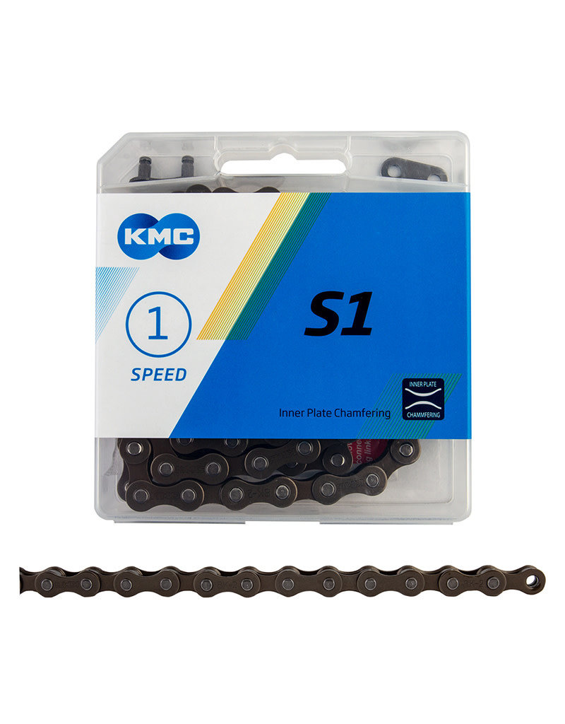 KMC 7-24  CHAIN KMC 1/2x1/8 S1 1s BRN 112L
