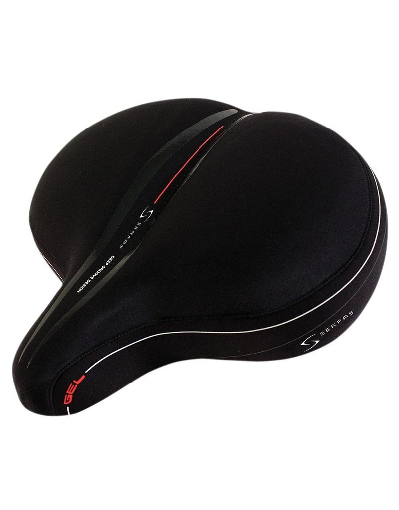 SERFAS 7-24 SUPER CRUISER SADDLE W/ICS - SADDLE RAIL CLAMP INCLUDED