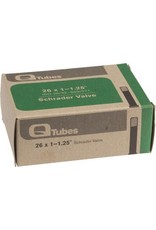 Q-Tubes 1-20 Q-Tubes 26" x 1-1.25" Schrader Valve Tube 102g