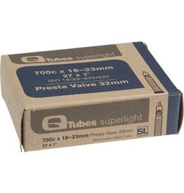 Q-Tubes 1-20   Q-Tubes Superlight 700c x 18-23mm 32mm Presta Valve Tube