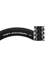 CST PREMIUM 2-18 TIRES CSTP PATROL 27.5x2.8 BK/BK FOLD DC/EPS