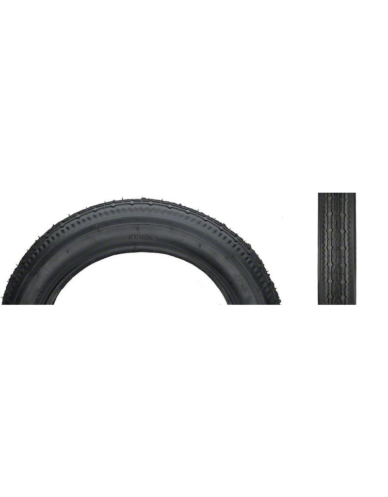 Kenda 5-23 Kenda K124 Street BMX Tire 12.5x2.25 Black Steel
